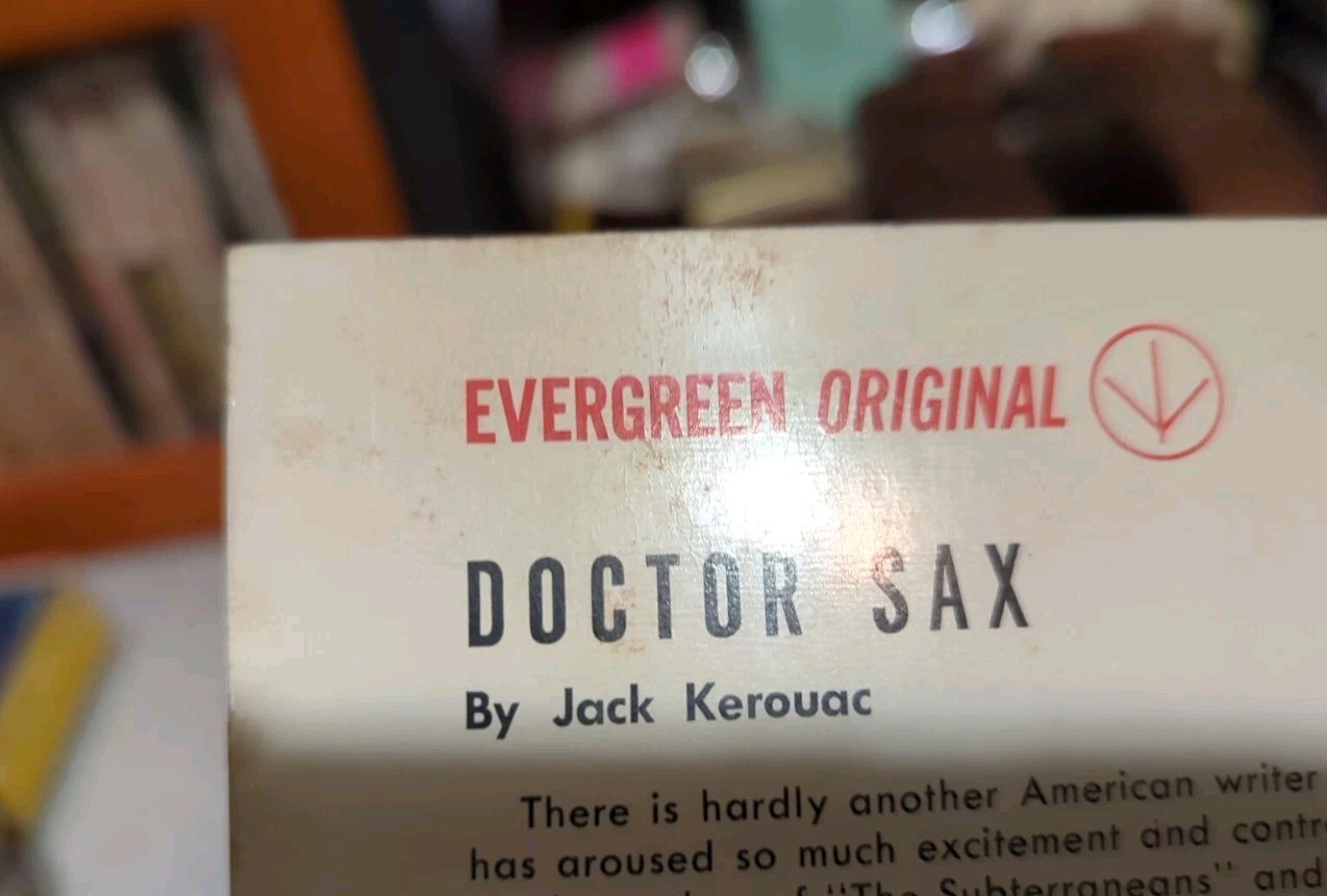 Jack Kerouac Doctor Sax 1st Printing PB w/Evergreen Books Spring 1959 Catalog