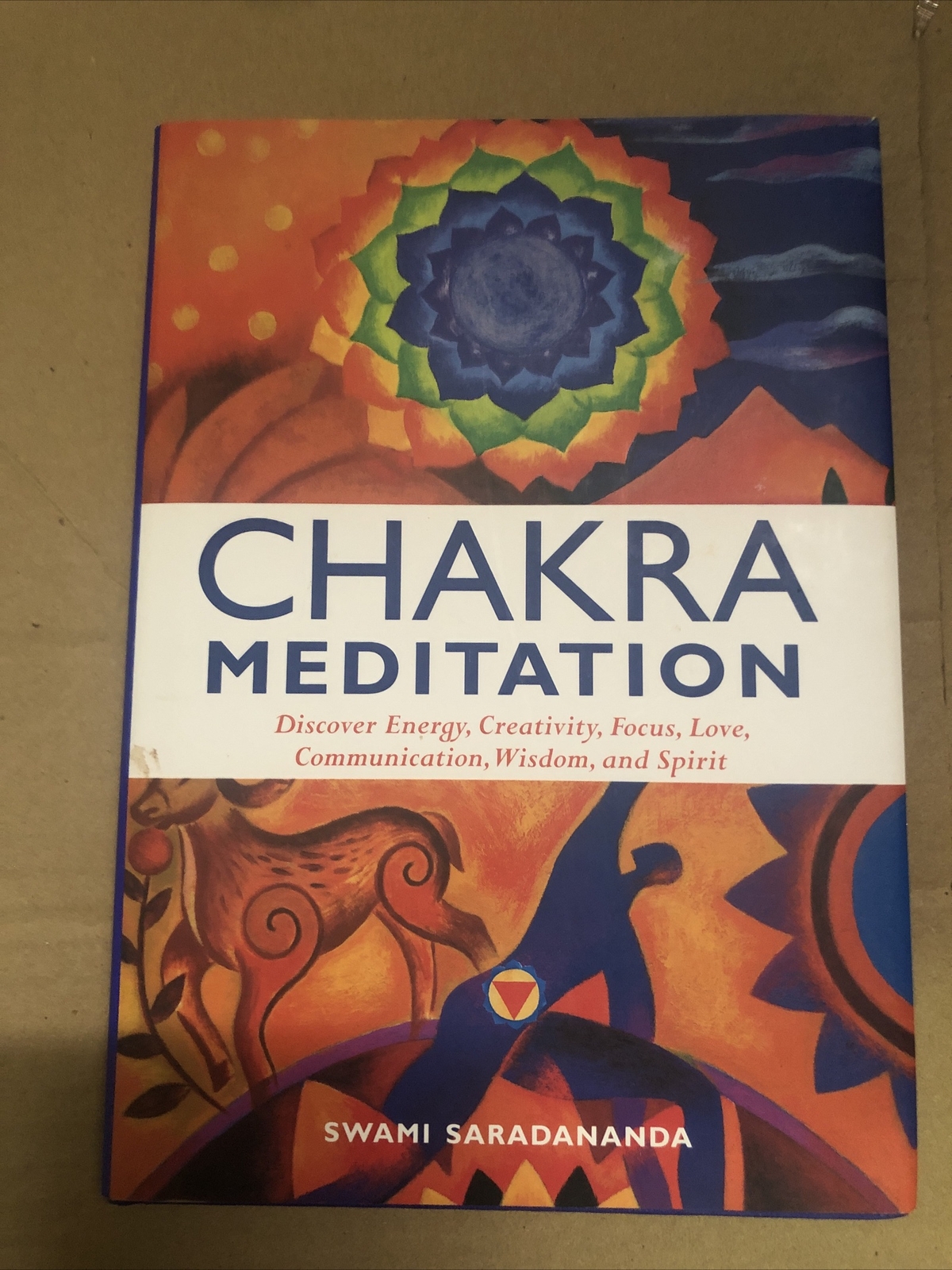 Chakra Meditation By Swami Saradananda Hardback With Dust Jacket Excellent Cond