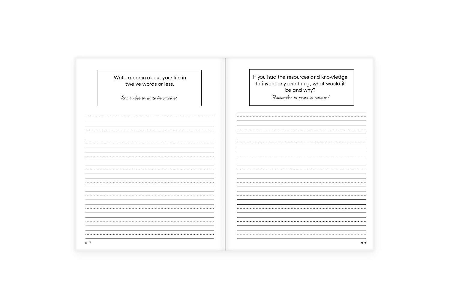 The Cursive Handwriting Workbook for Teens: Learn the Art of Penmanship in This