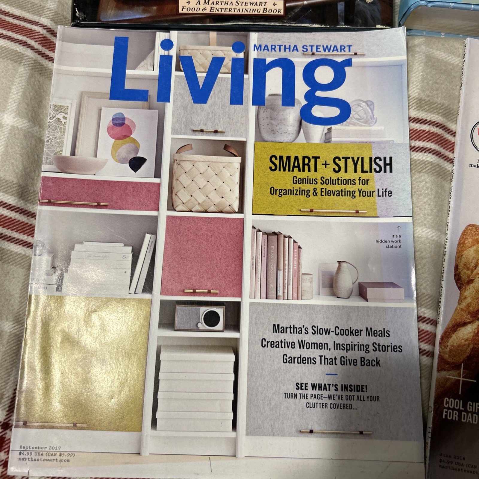 Martha Stewart Living Magazines & Books Lot of 6 See Description and Pictures