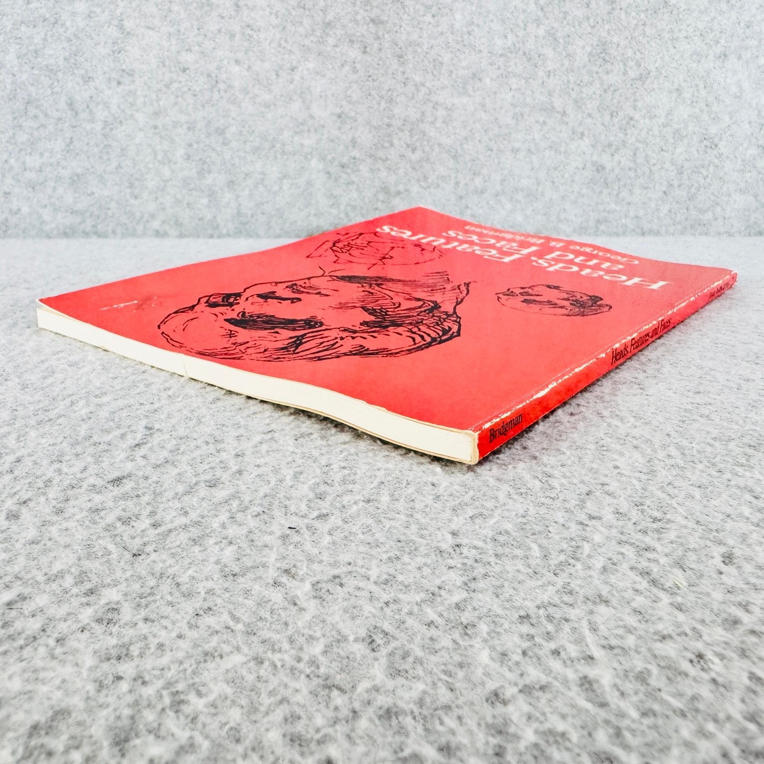 Heads, Features and Faces Bridgman 1974 Dover Edition Art Drawing Anatomy