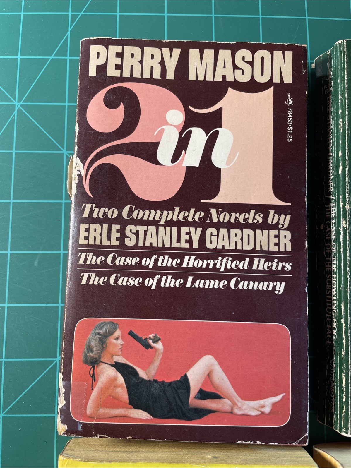 Perry Mason Erle Stanley Gardner 2 In 1 Paperback Book Lot Of 4