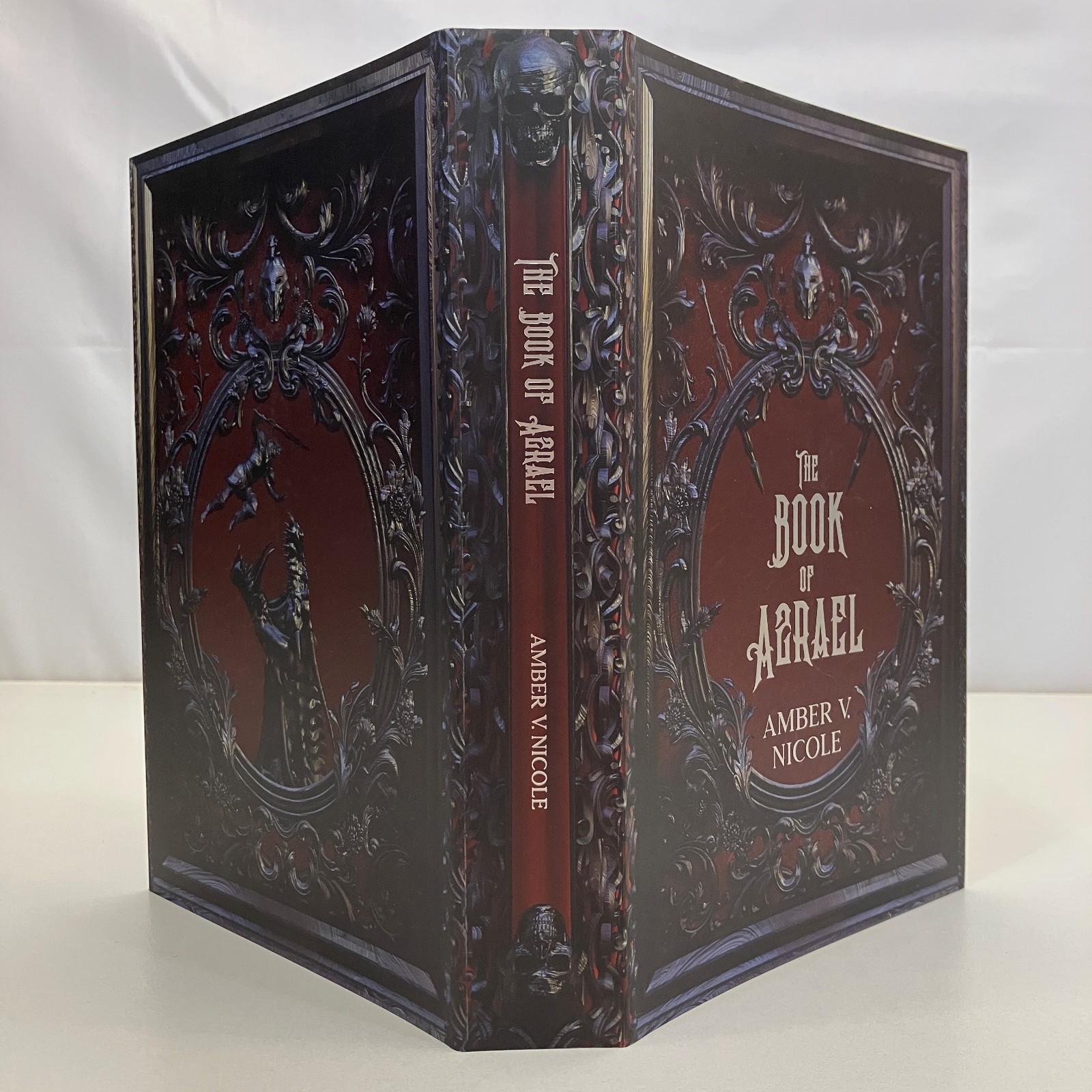 Book of Azrael Amber V Nicole SIGNED Bookish Box Luxe Edition 2022 Rose & Star