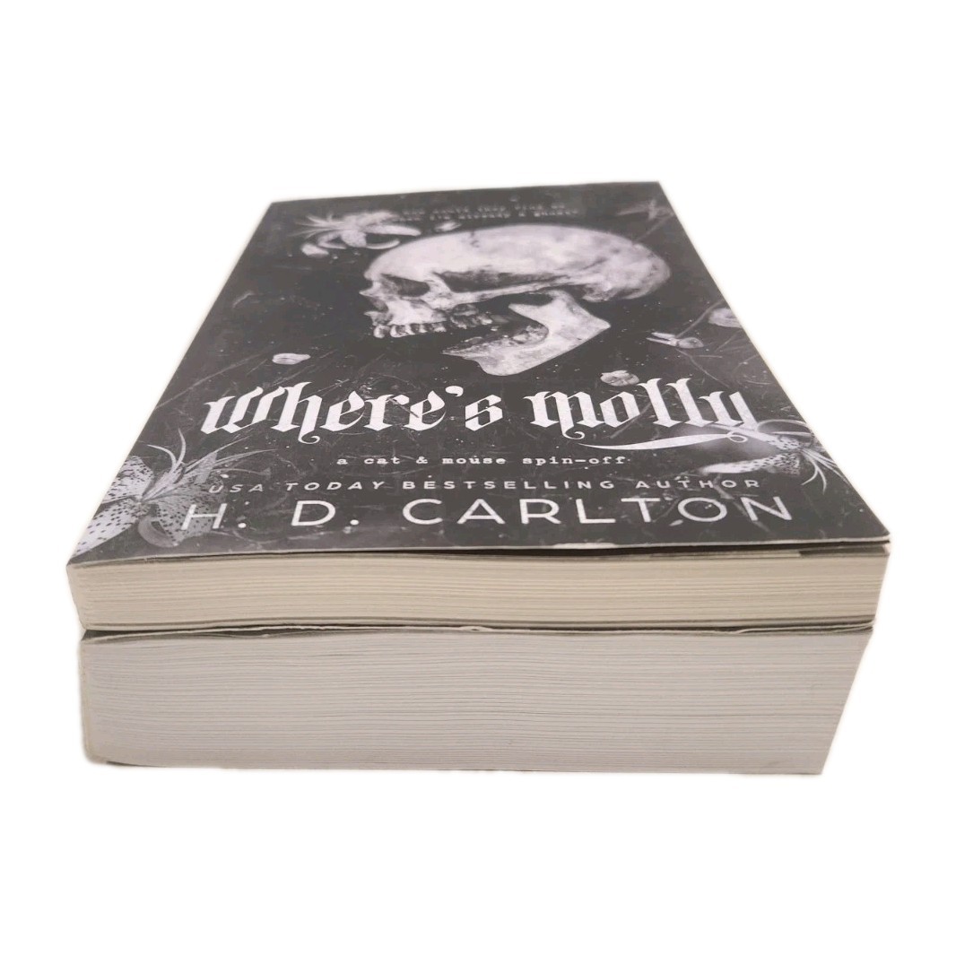 2 Dark Romance Trade Paper Books Haunting Adeline/Where’s Molly/H.D. Carlton