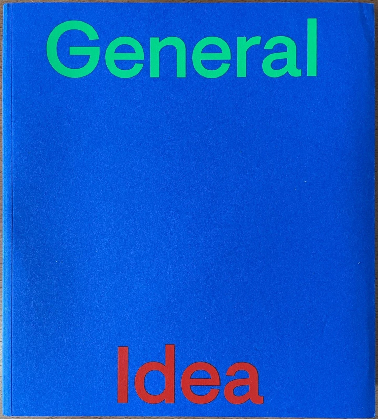 General Idea SIGNED AA Bronson large sc contemporary art book boxed 2022