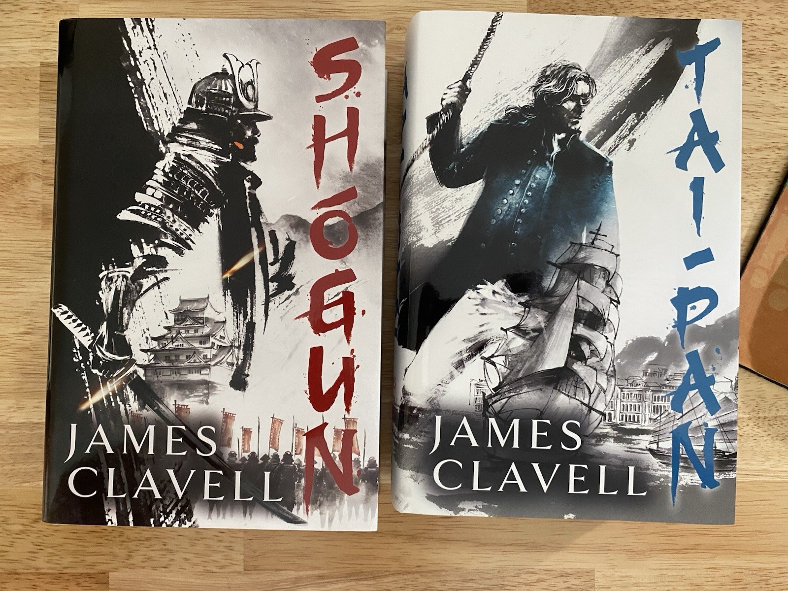 The Broken Binding Shogun and Taipan First Printings