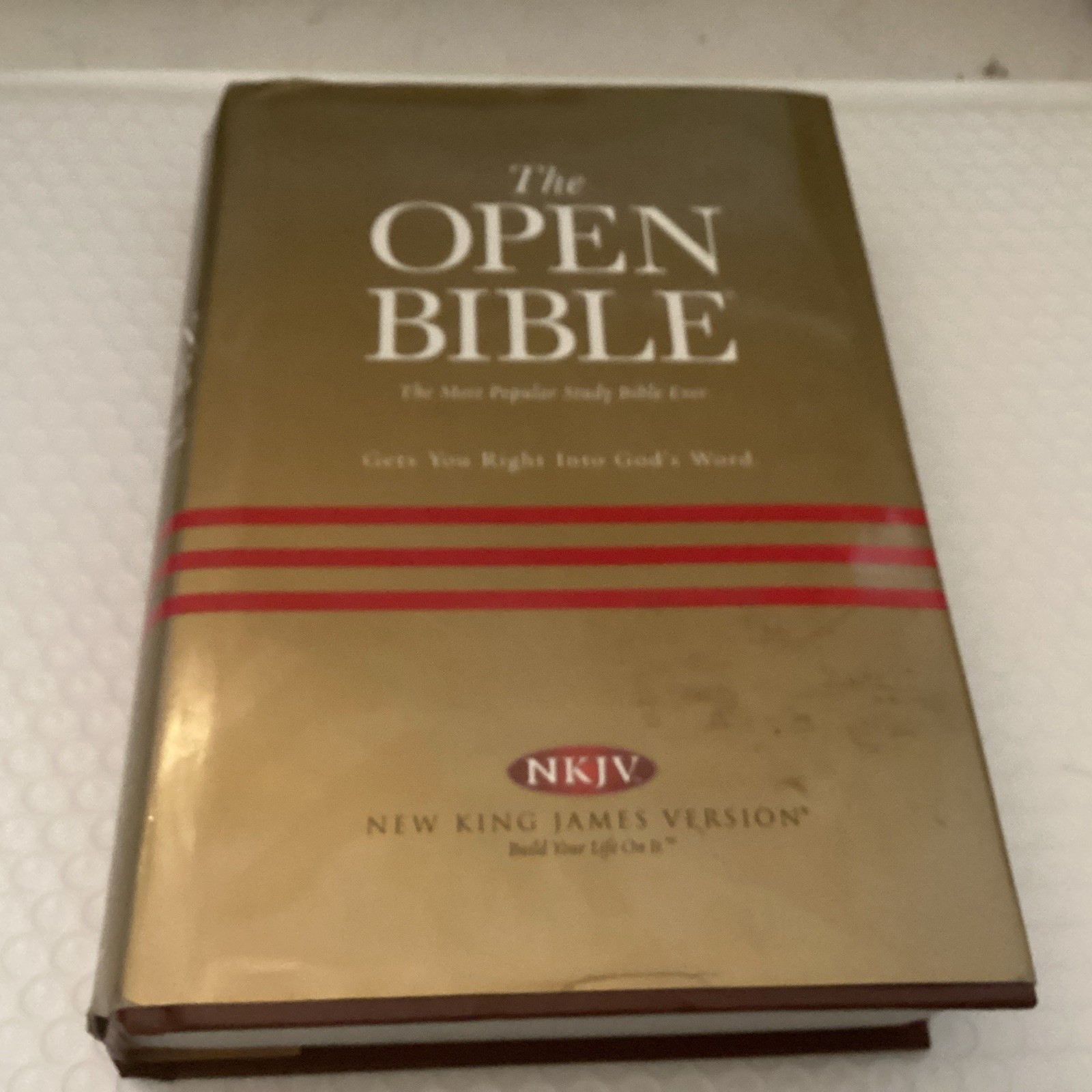 Open Bible by Thomas Nelson Publishing Staff (2006, Hardcover)