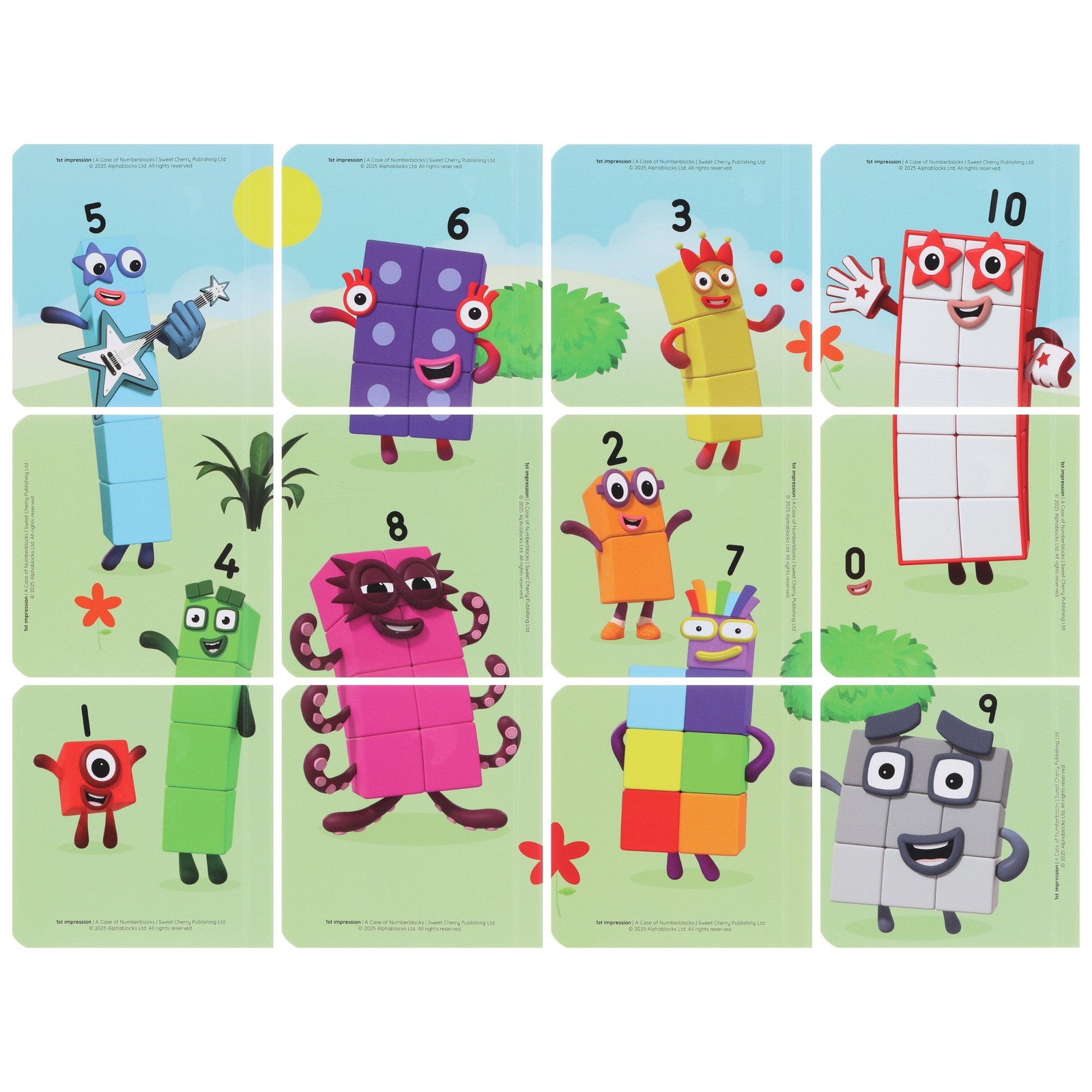 A Case of Numberblocks 12 Mini Books Collection Box Set – Ages 0-5 – Board Book