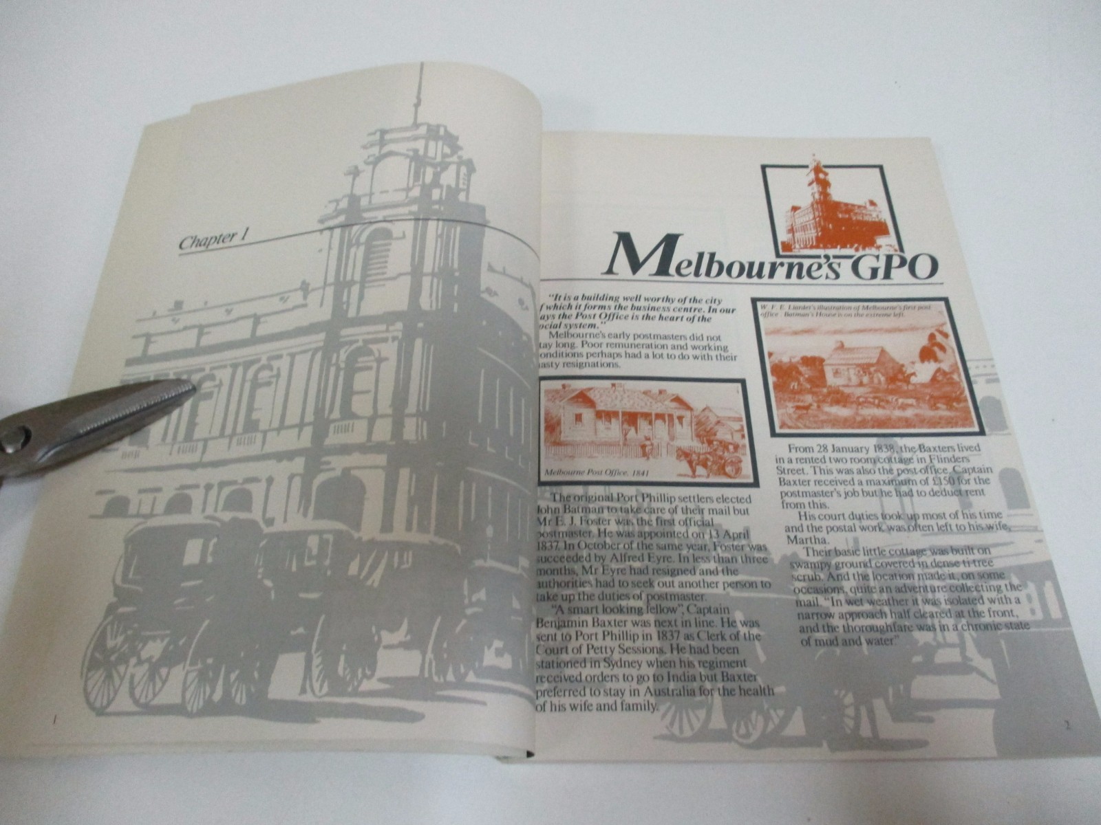 History of Postal Services in Victoria – Australia Post Book – 125 Pages – 1984
