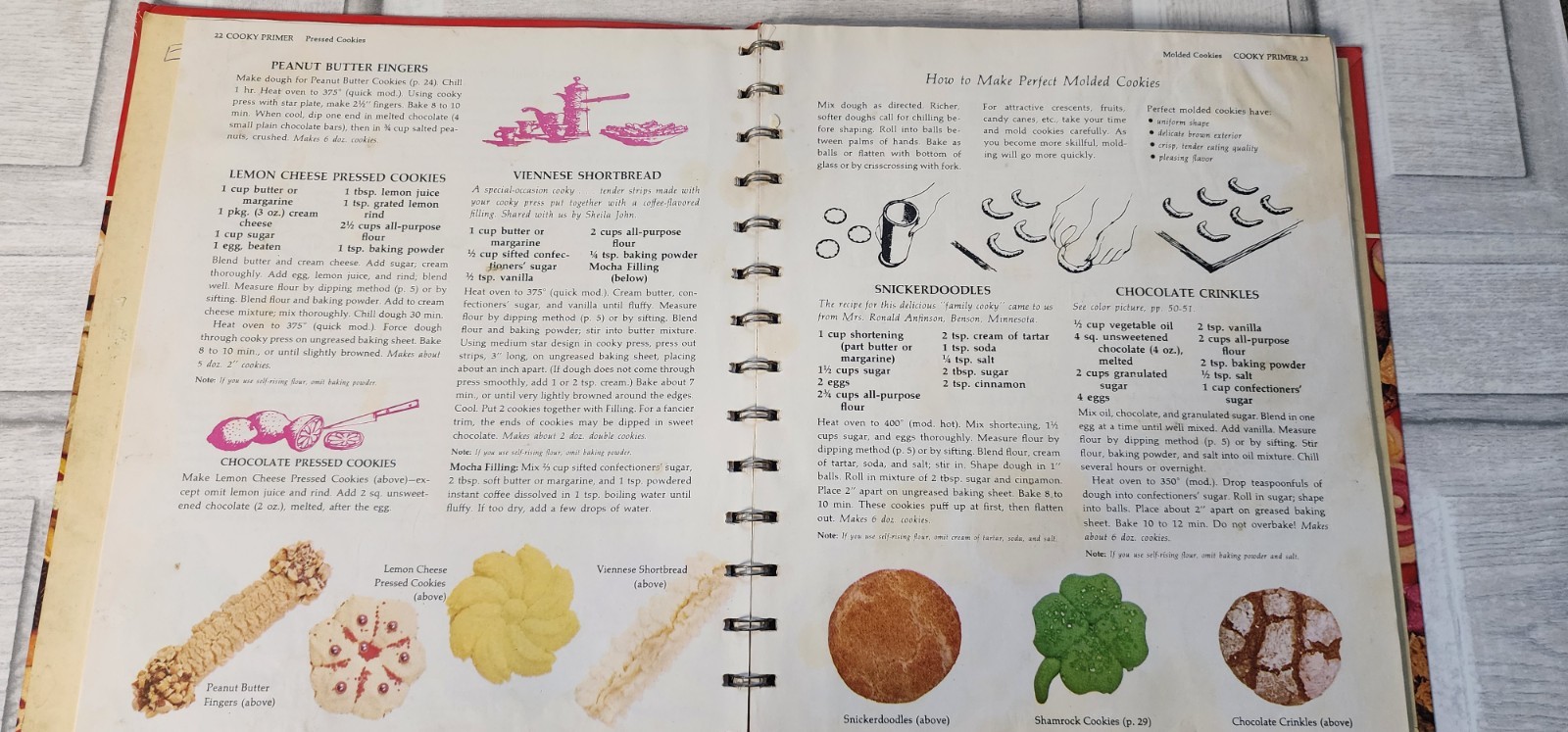 Betty Crocker’s Cooky Book 1973 450+ recipes grannycore color photos 156 pages