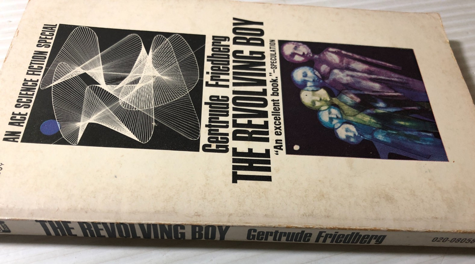 b Gertrude Friedberg THE REVOLVING BOY 1966 First Ace Books