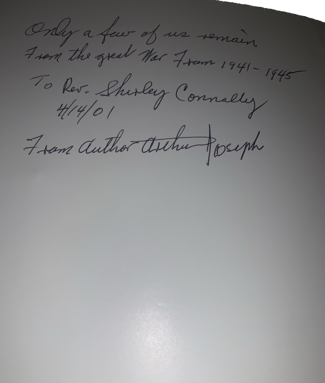 (SIGNED) Driving at the Edge of Death Arthur Joseph Jr. PB 1st 2002 Scarce COPY!