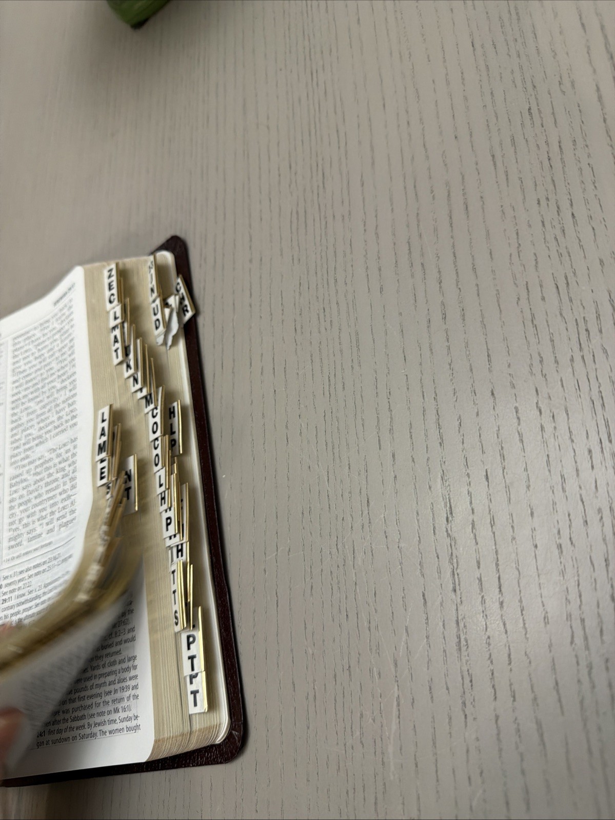 NIV Study Bible by Zondervan Staff 2000 bonded leather