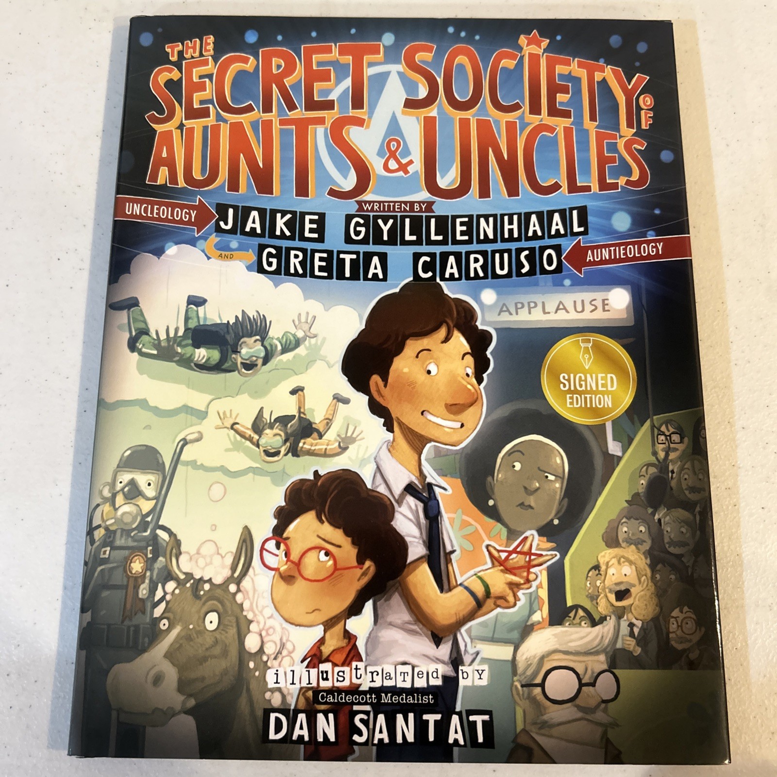 NOT SIGNED Jake Gyllenhaal Book – The Secret Society of Aunts & Uncles KIDS