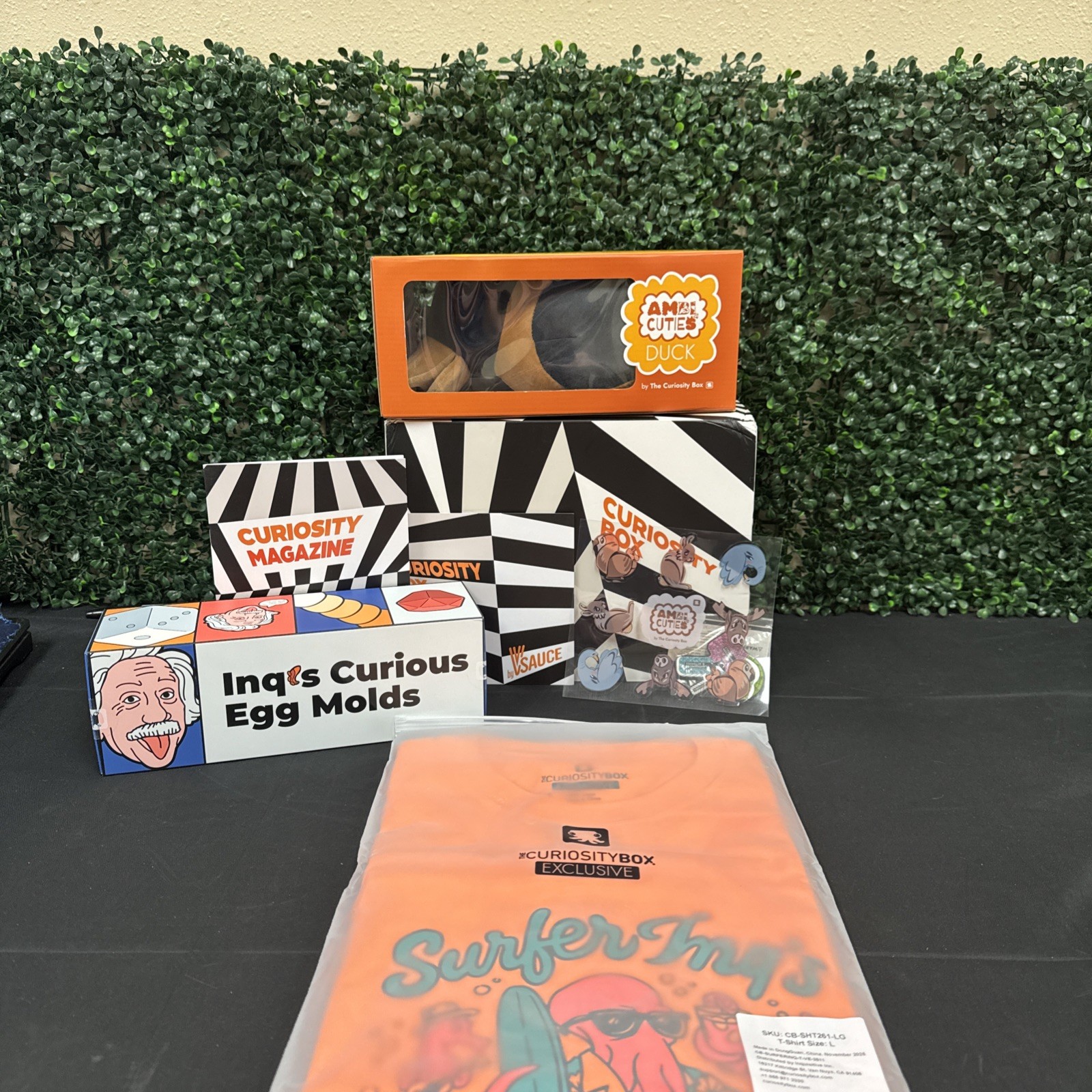 The Curiosity Box New From Vsauce 3XL Shirt Size