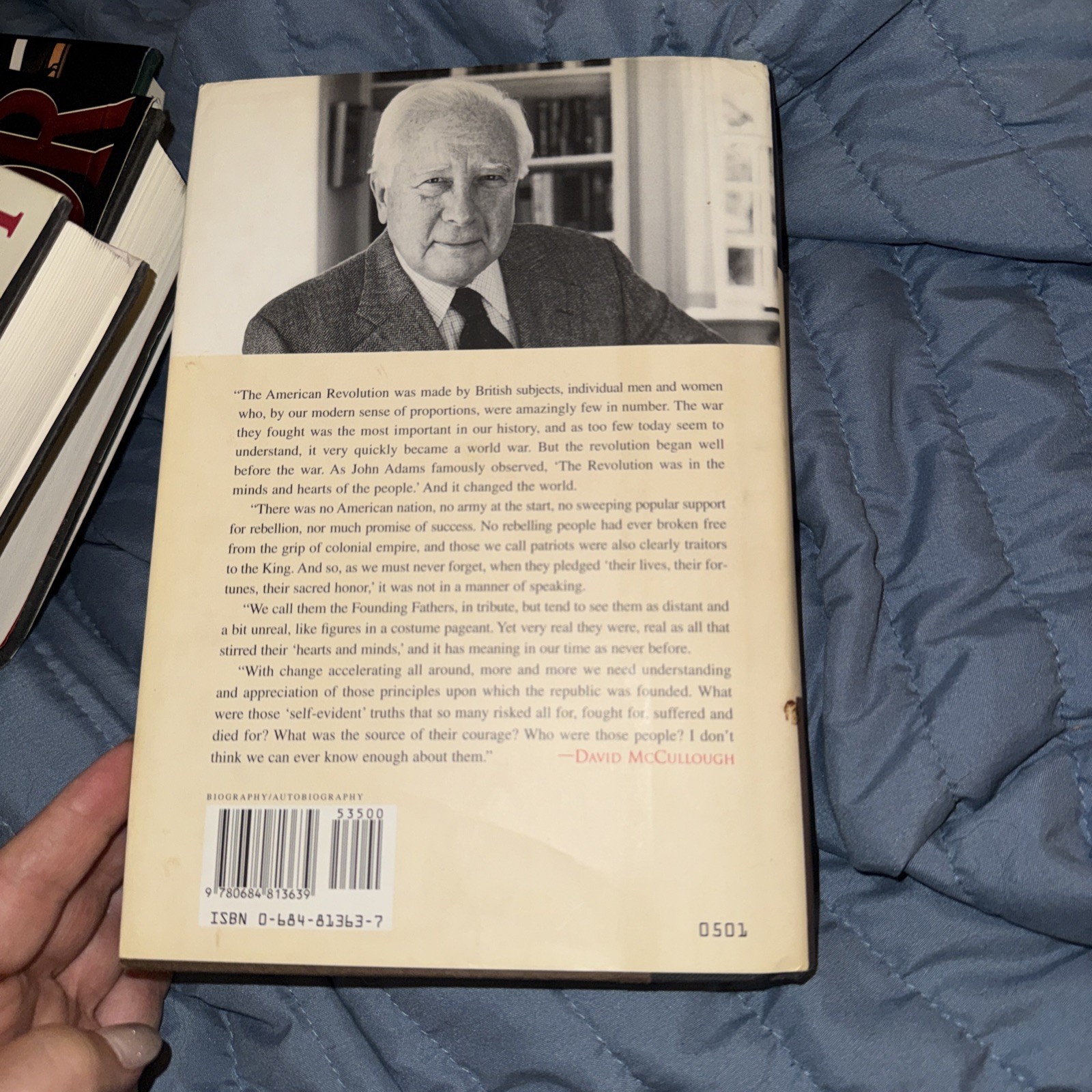 John Adams by David McCullough (2001, Hardcover)