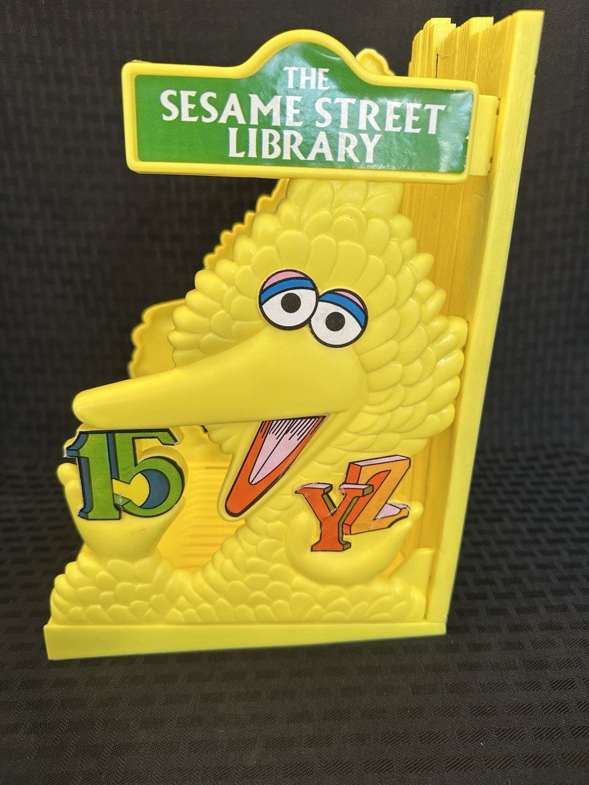 1989 On My Way with Sesame Street Library 1-15 Complete Set w/ Stand -Nice Set!