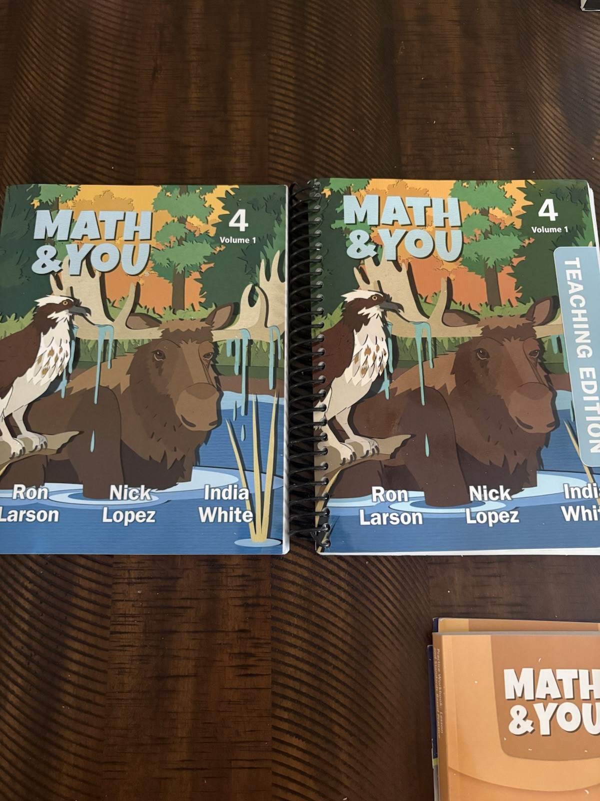 Math & You (Grade 4) (Volume 1& 2) (Teaching Edition & Student + Practice) New