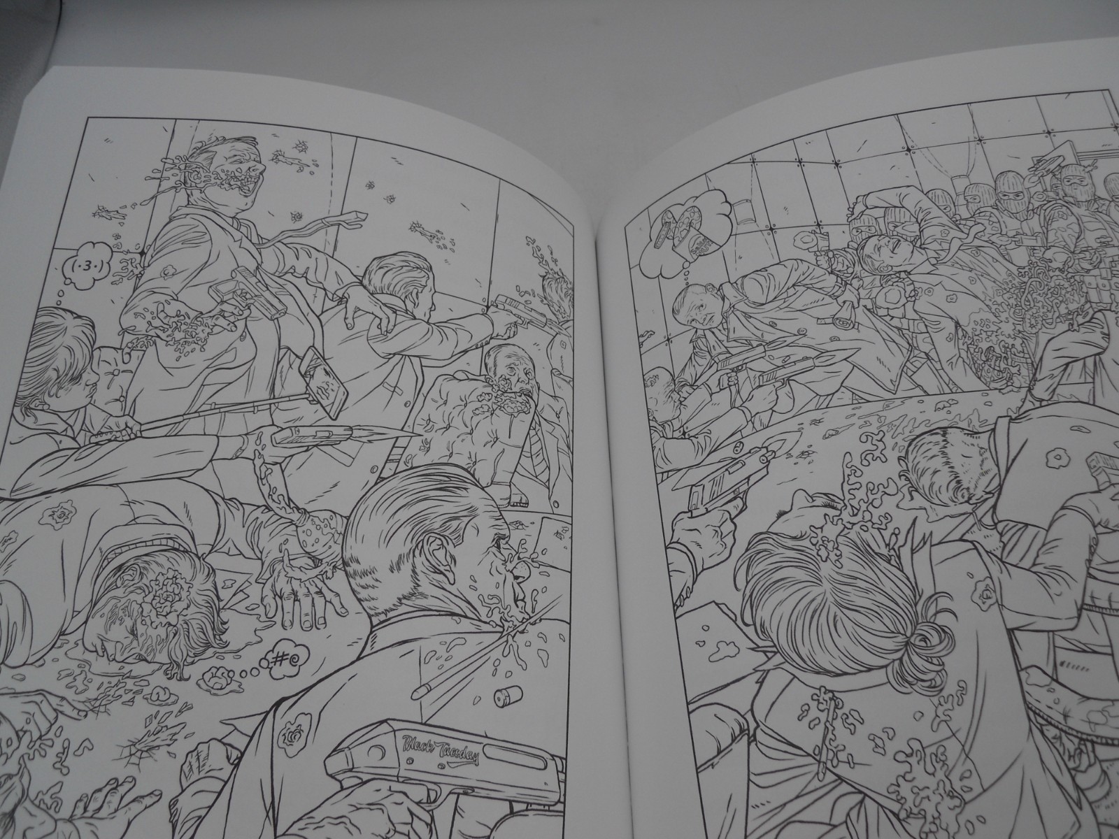 Legacy: An Off-Color Novella for You to Color – HC by Chuck Palahniuk Dark Horse