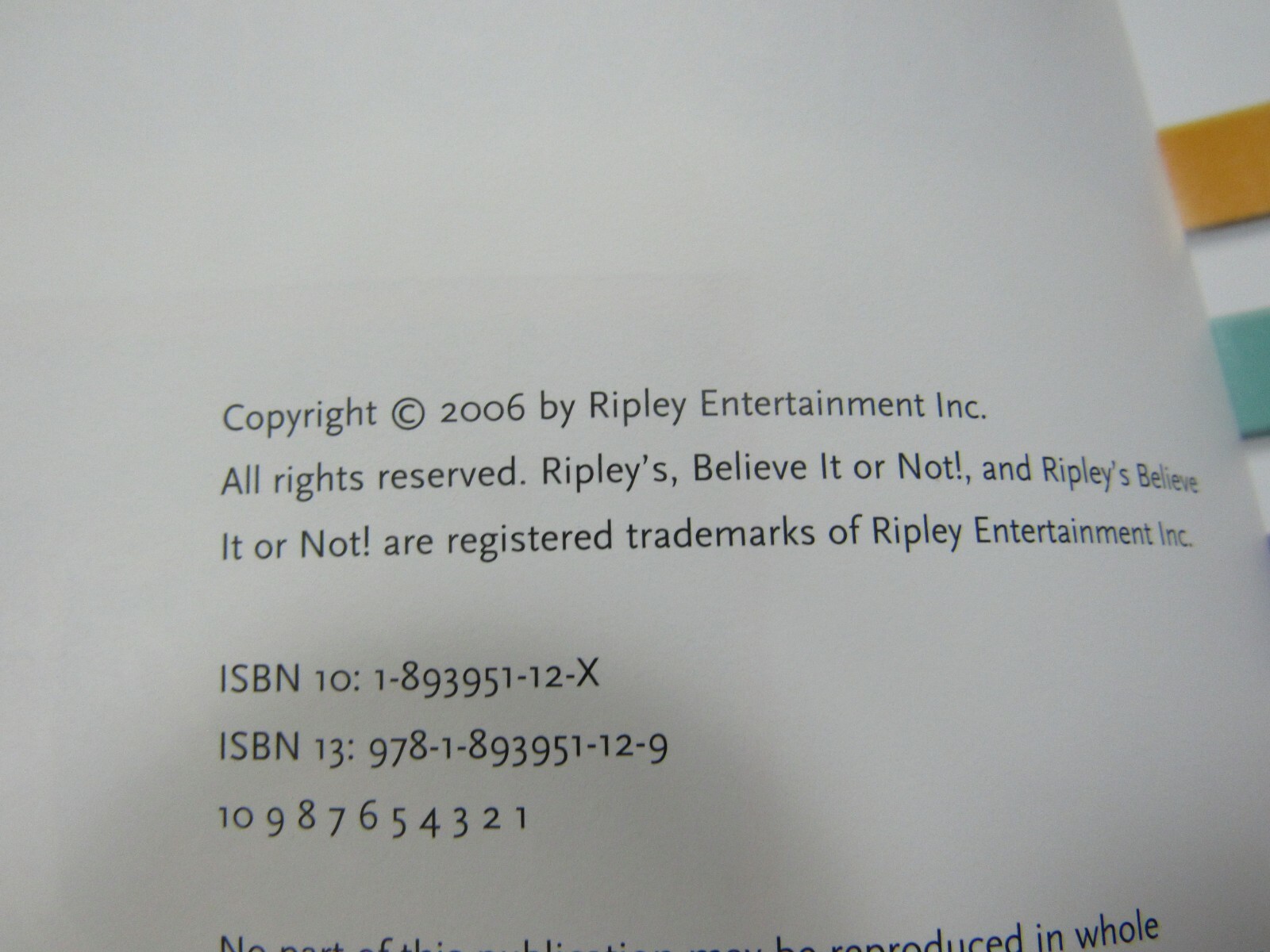 Annual Ser.: Expect… : The Unexpected by Geoff Tibballs, Ripley’s Believe It o