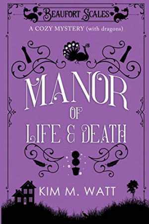 A Manor of Life & Death: A Cozy Mystery (With – Paperback, by Watt Kim M – Good