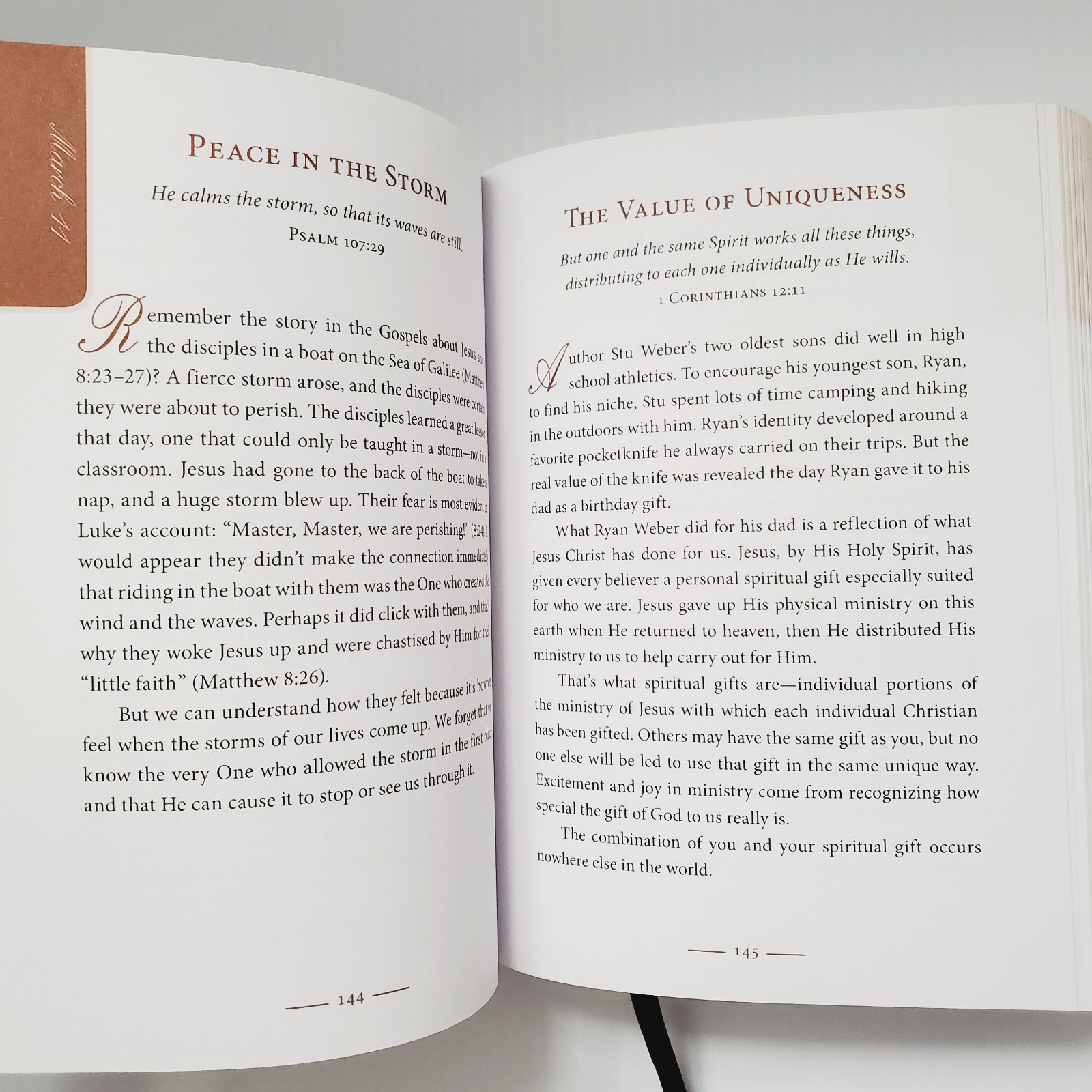 David Jeremiah Morning & Evening Devotions Christian Gift Hardcover Book Nelson