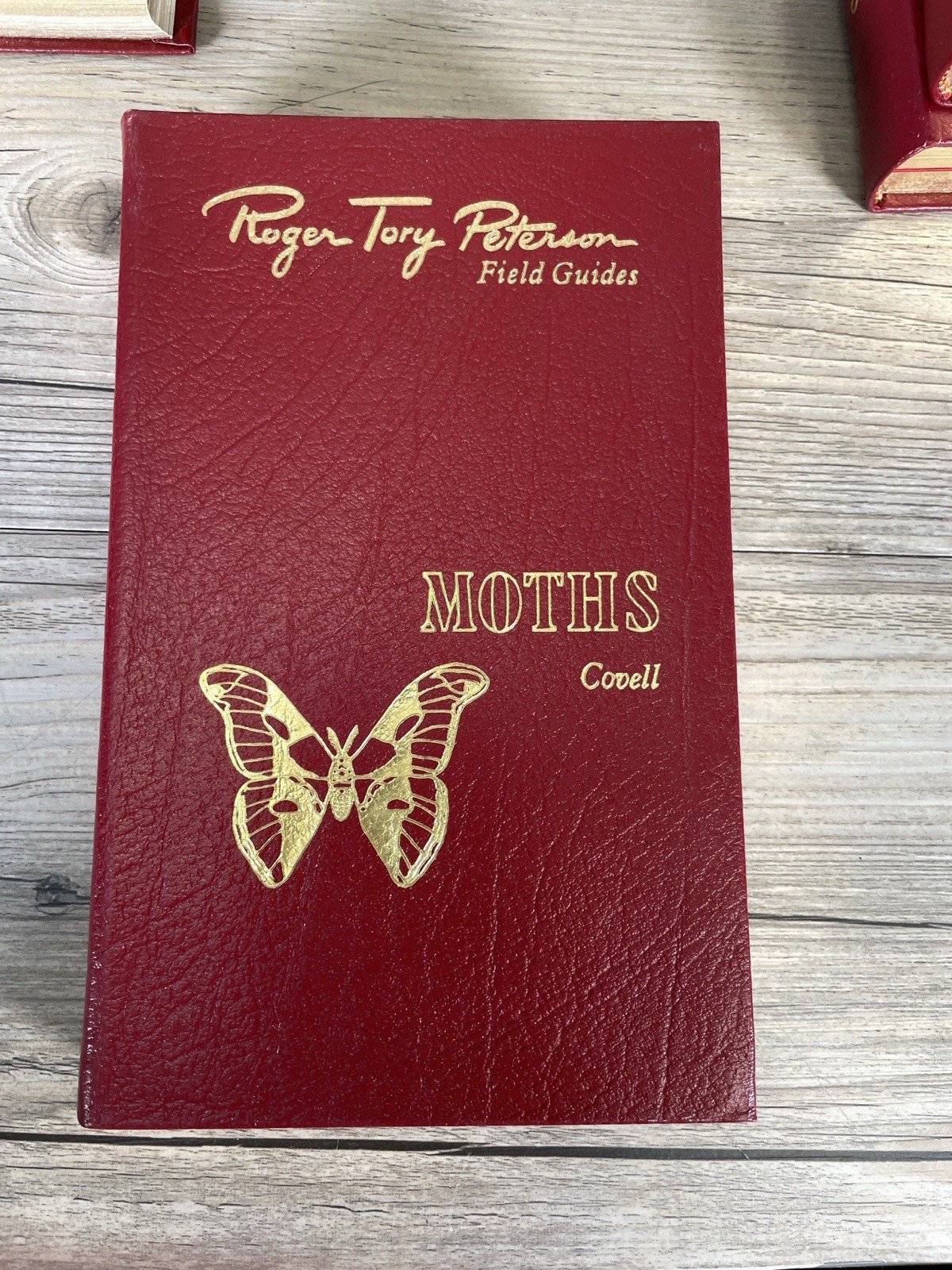 Easton Press Roger Tory Peterson Field Guides Leather Insects Moths Butterflies