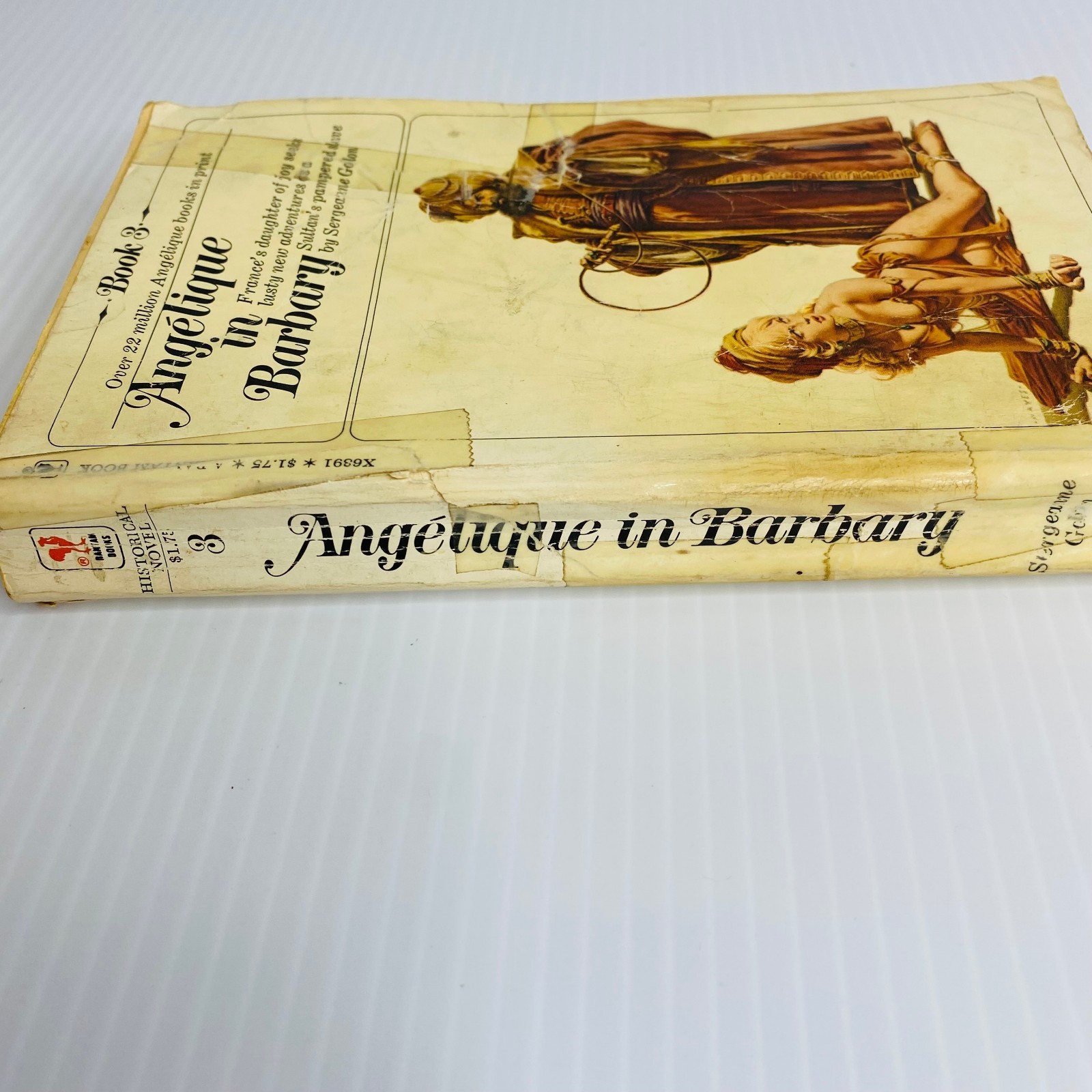 Sergeanne Golon – Angelique Books #2-8 (Lot of 7) Vintage Bantam Romance PB