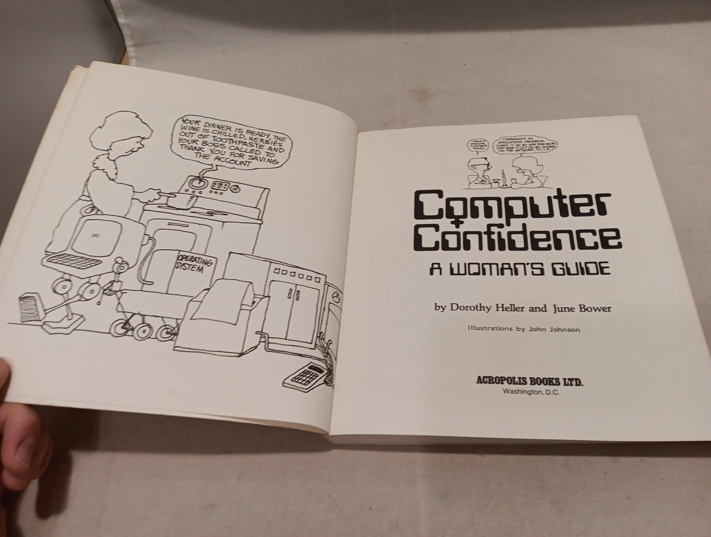 Computer Confidence A Woman’s Guide by Dorothy Heller And June Bower 1983