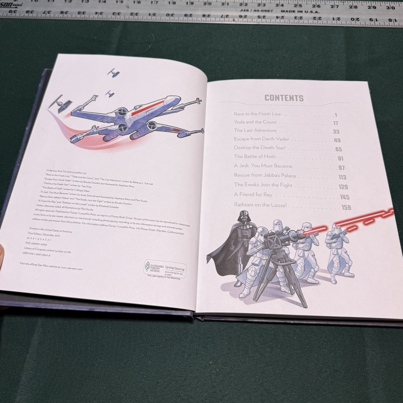 5-Minute Star Wars Stories Hardcover Book Disney NEW Illustrated 172 Pages