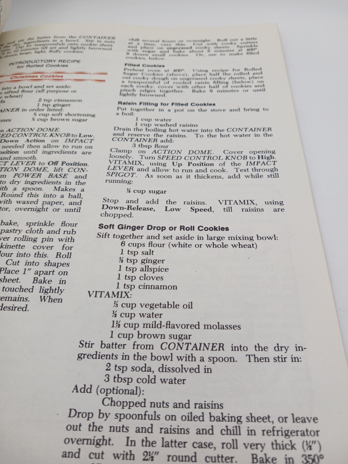 Vintage 1981 Vita Mix 3600 Complete Recipes & Instructions Easy Healthful PB