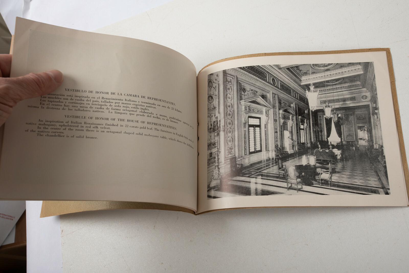Capitolio Nacional Habana Cuba Vintage Book Havana (P4L-0) 12 Pages Photographs