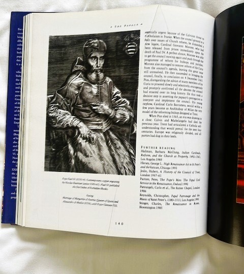 Book The Papacy by Paul Johnson 1997 Printed in Italy 10.5 x 11.5 x 1 in read