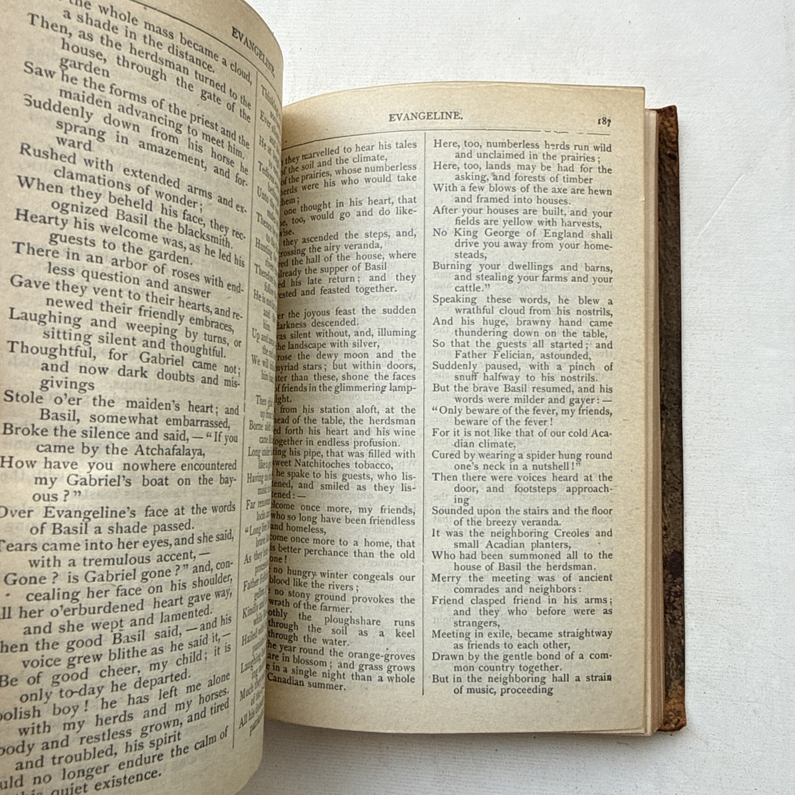 Poems of Henry Wadsworth Longfellow 1901 Thomas Y. Crowell & Co Vintage Book