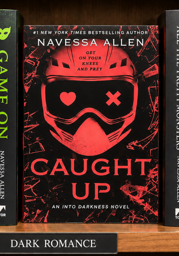 Caught Up by Navessa Allen Into Darkness Series Book Dark Romance Paperback