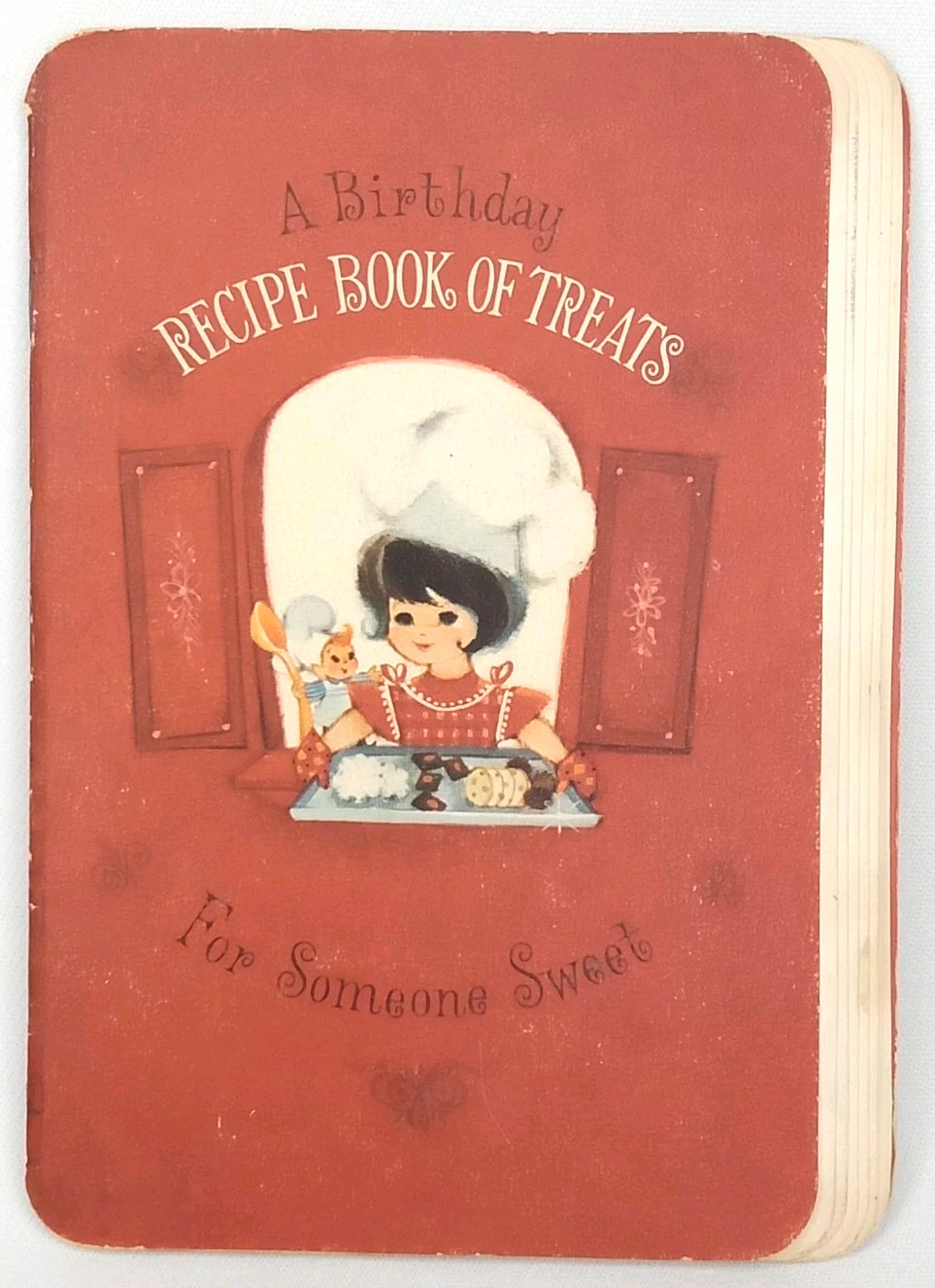 Vintage 1970s Hallmark 35 Cent Birthday Recipe Book Of Treats For Someone Sweet