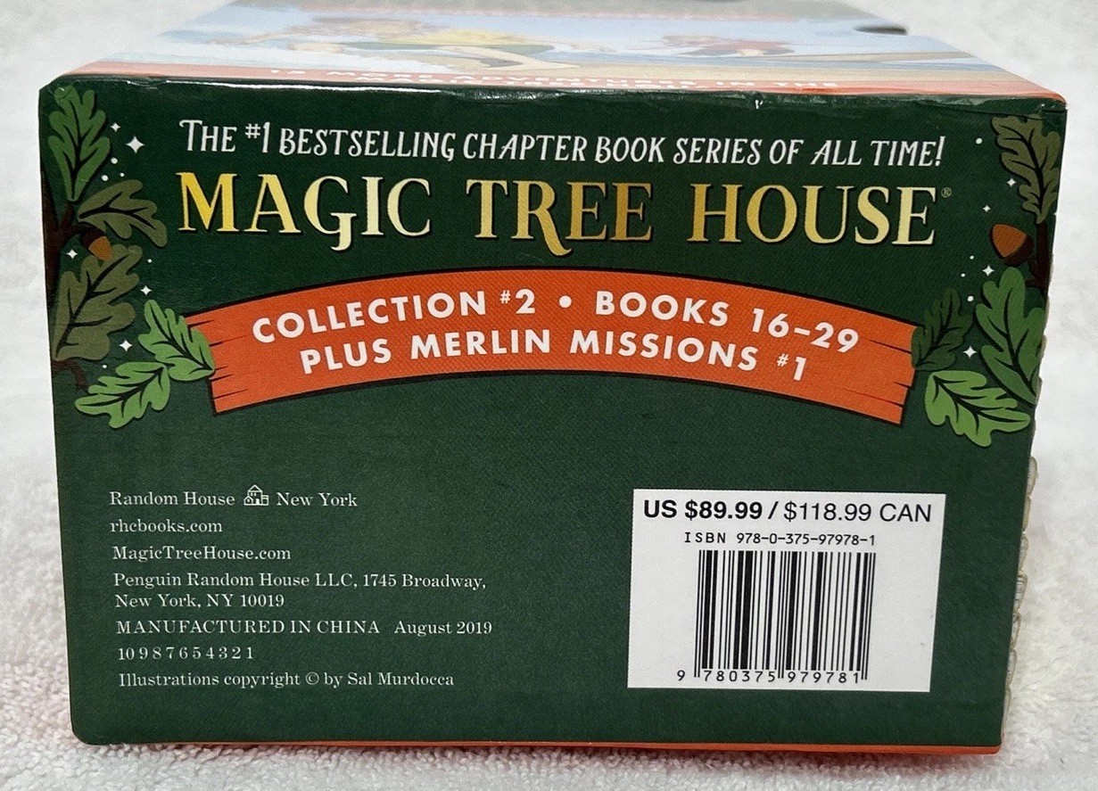 Magic Tree House Collection 2 – Complete W/Slipcase Mary Pope Osborne