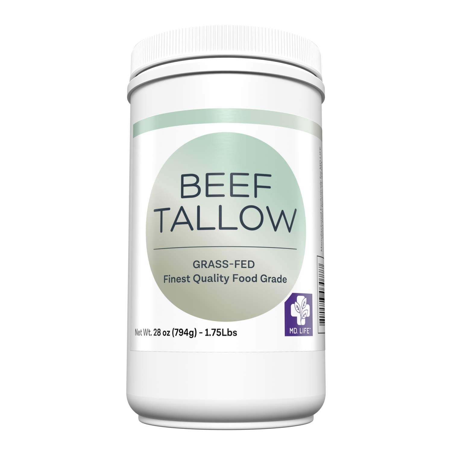 28oz Keto Friendly Beef Tallow – Grass Fed Cooking Oil for Health and Wellness