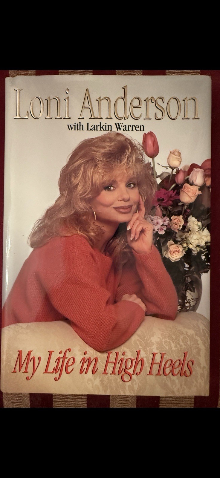 LONI ANDERSON SIGNED My Life In High Heels/11 DVDs/3 VHS Tapes