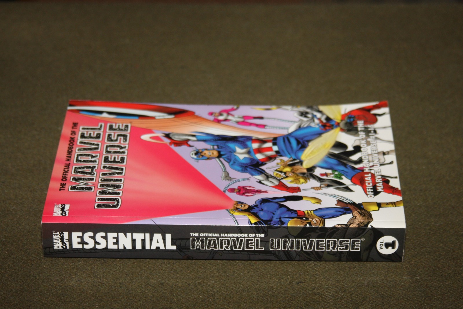 Essential Official Handbook of the Marvel Universe Vol. 1 2006 TPB 1st Print