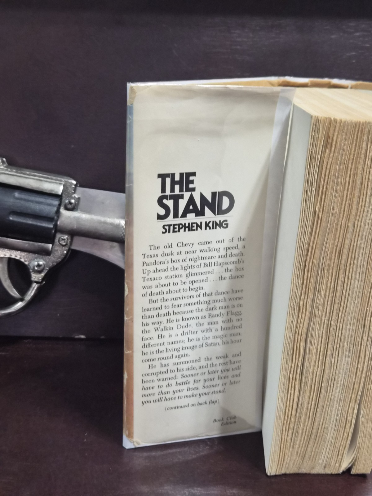 The Stand Stephen King 1978 Doubleday Early BCE Hardcover Dust Jacket HCDJ VG