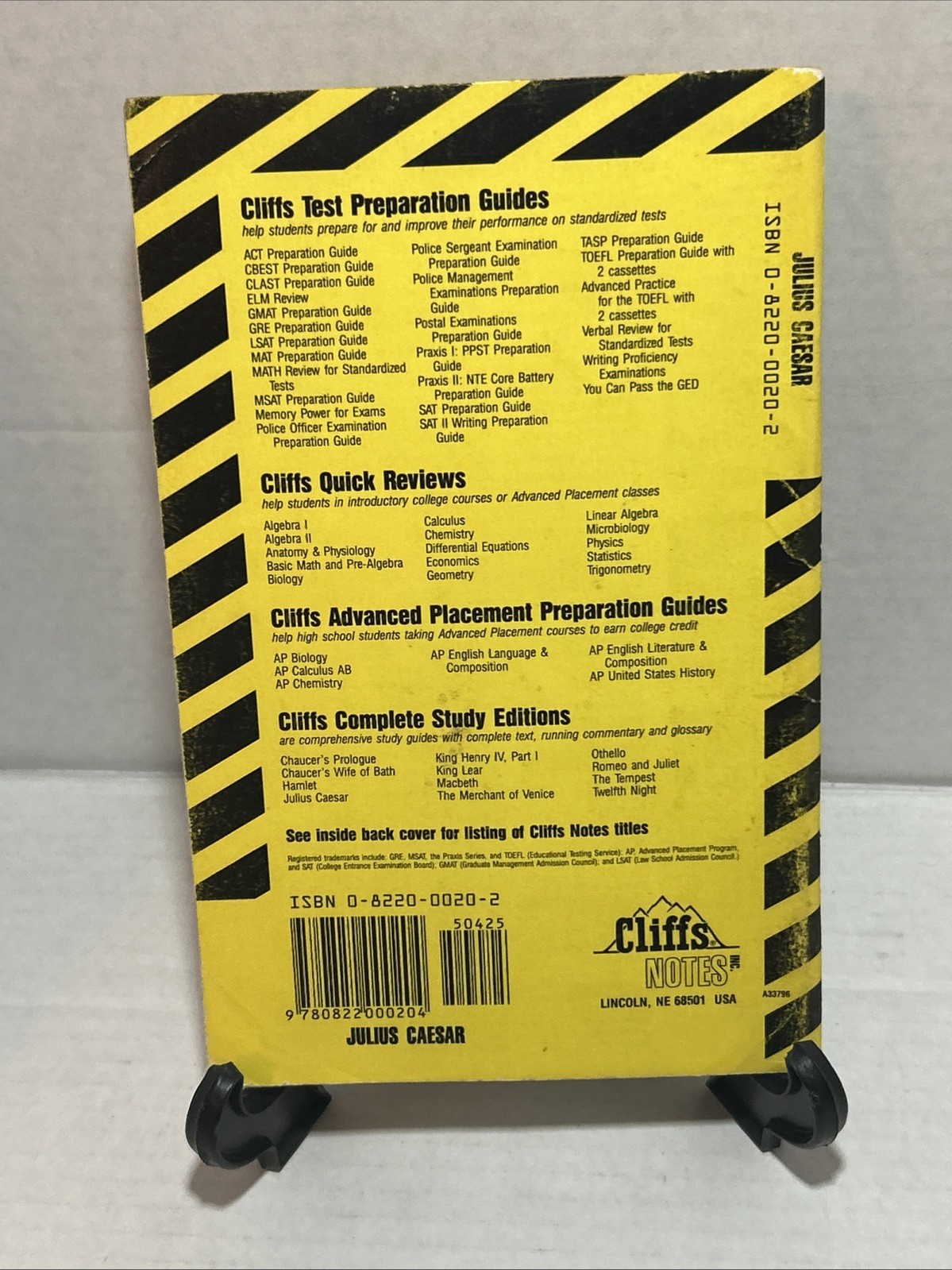 Lot of 9 – Cliff Notes – Various Titles (See Description)