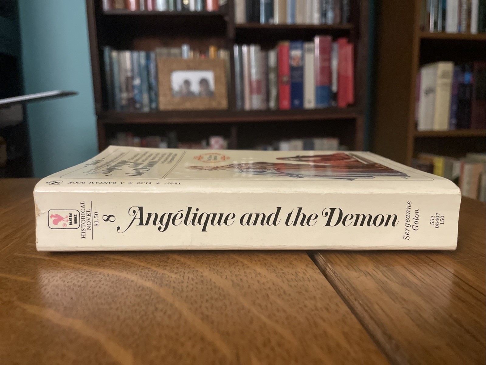 Sergeanne Golon: Angelique And The Demon Pbk Bantam 1975 1st Print VG