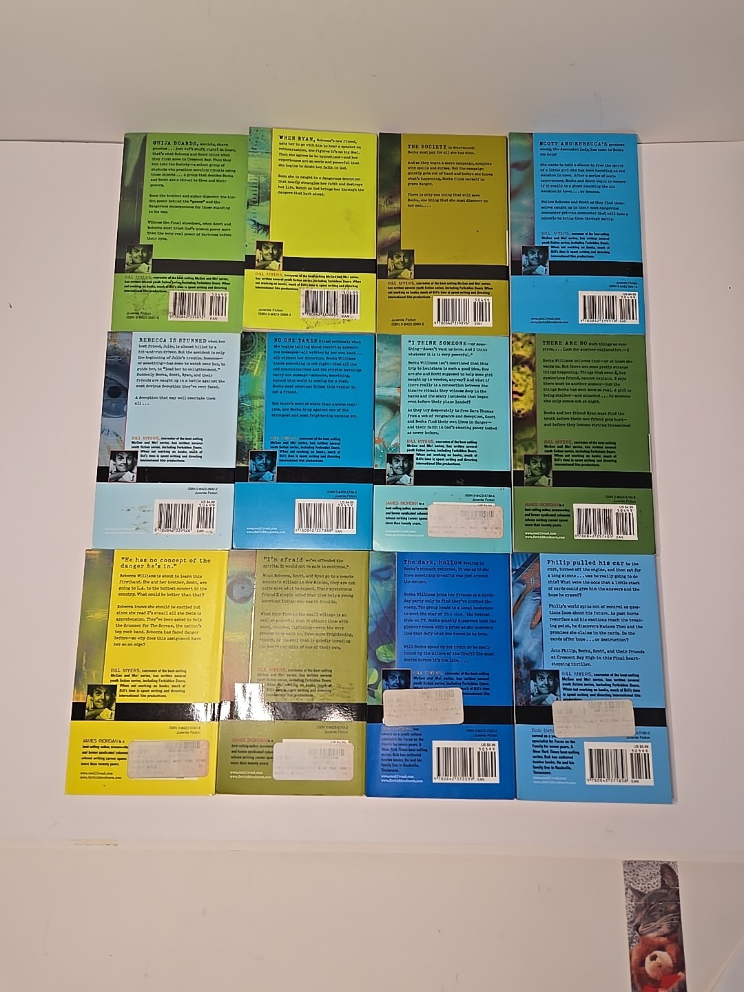 Forbidden Doors, Complete Series by Bill Myers, Paperback, Set Of 12 Books