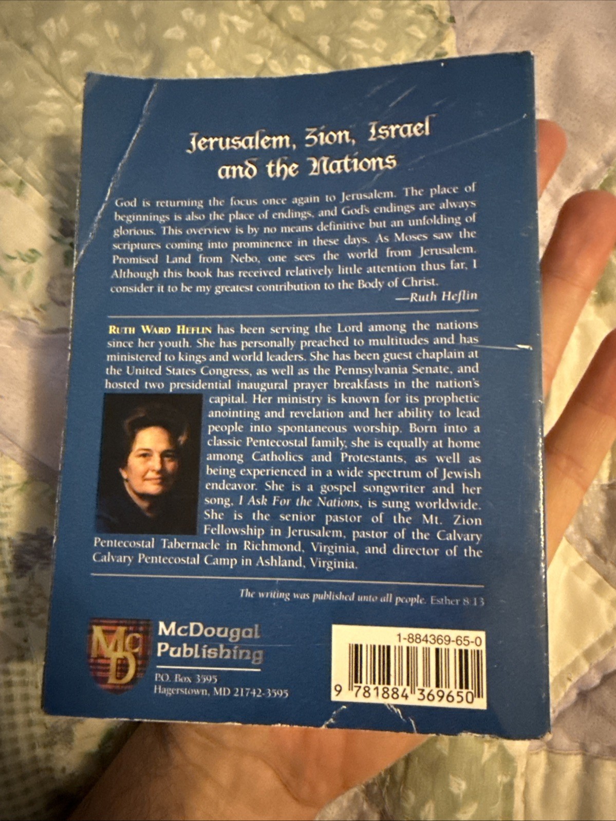 Jerusalem, Zion, Israel and the Nations by Ruth Ward Heflin