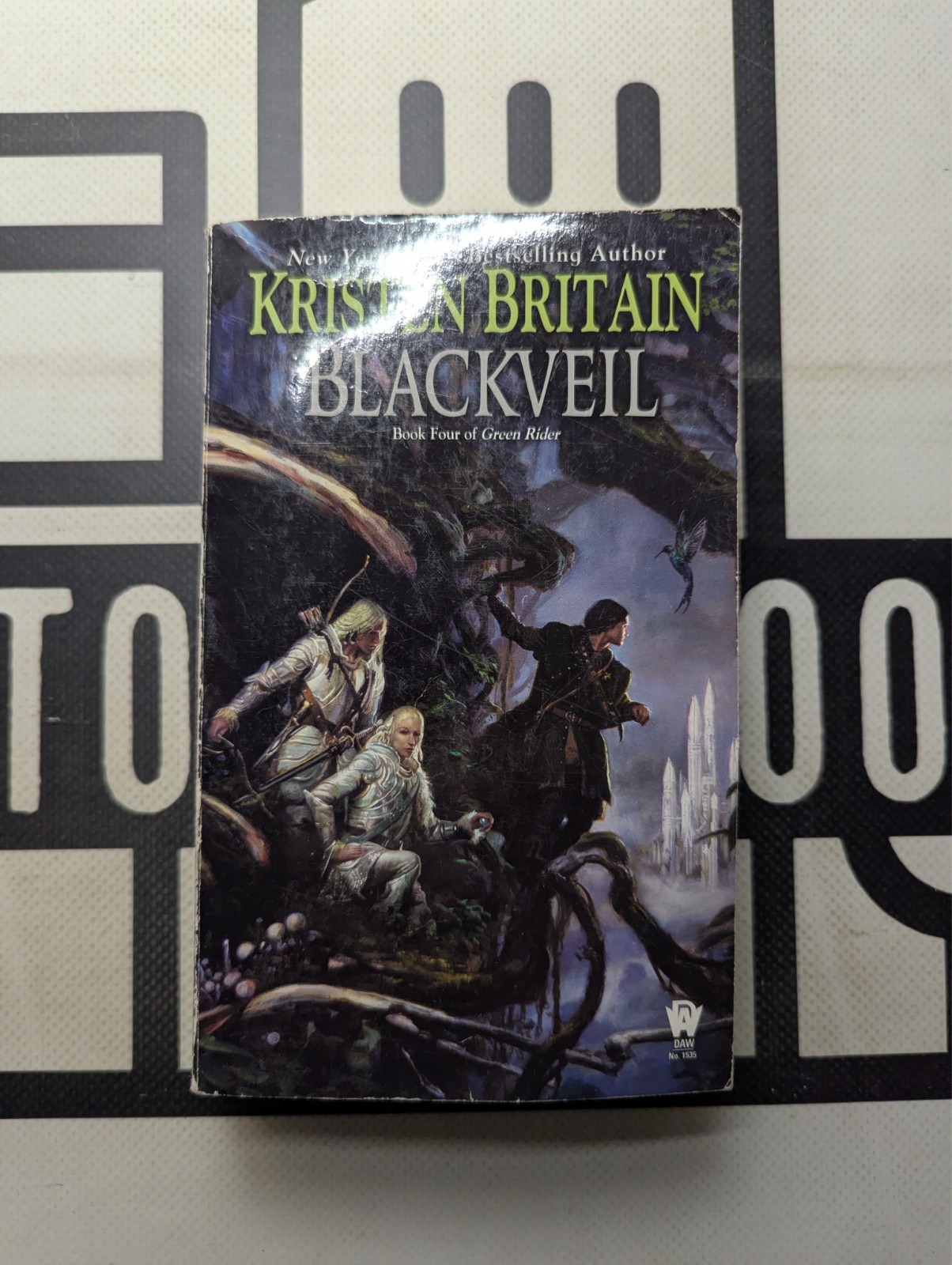 Blackveil by Kristen Britain 2013 Book Four of Green Rider Fantasy Adventure