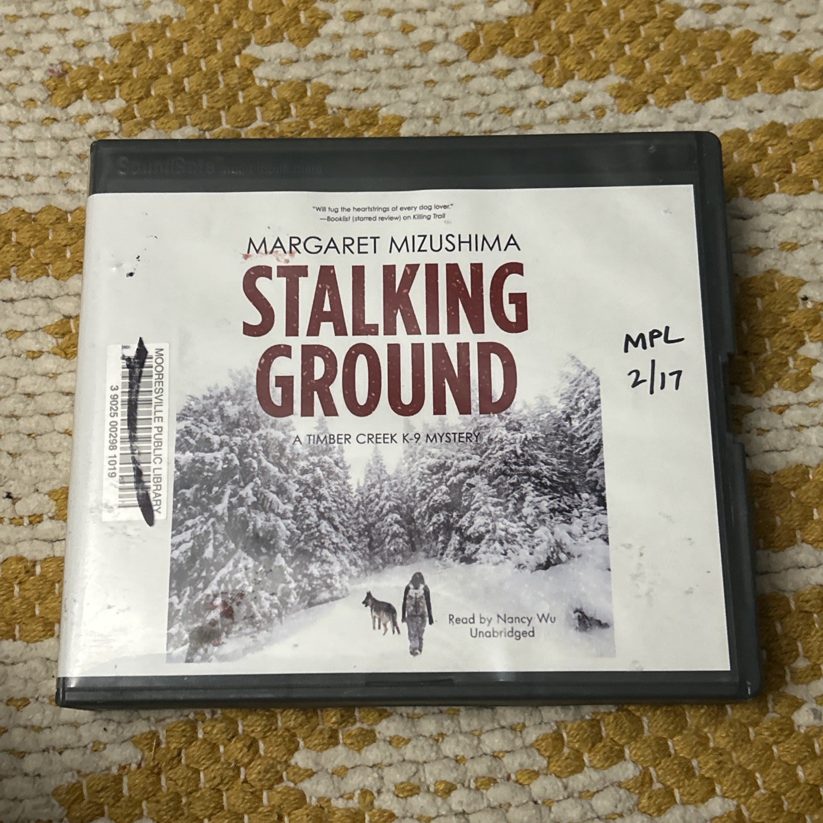 Stalking Ground by Margaret Mizushima 2016 Unabridged CD Audiobook On CDs