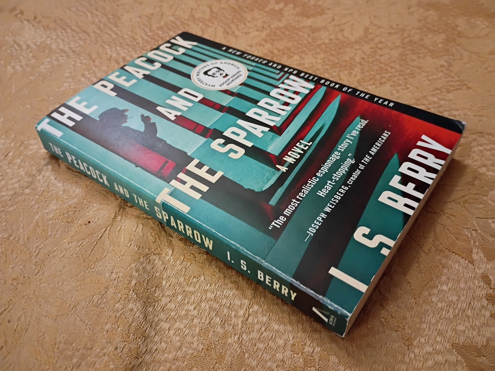 The Peacock and the Sparrow I.S. Berry 2024 Atria Paperback Espionage Novel Book