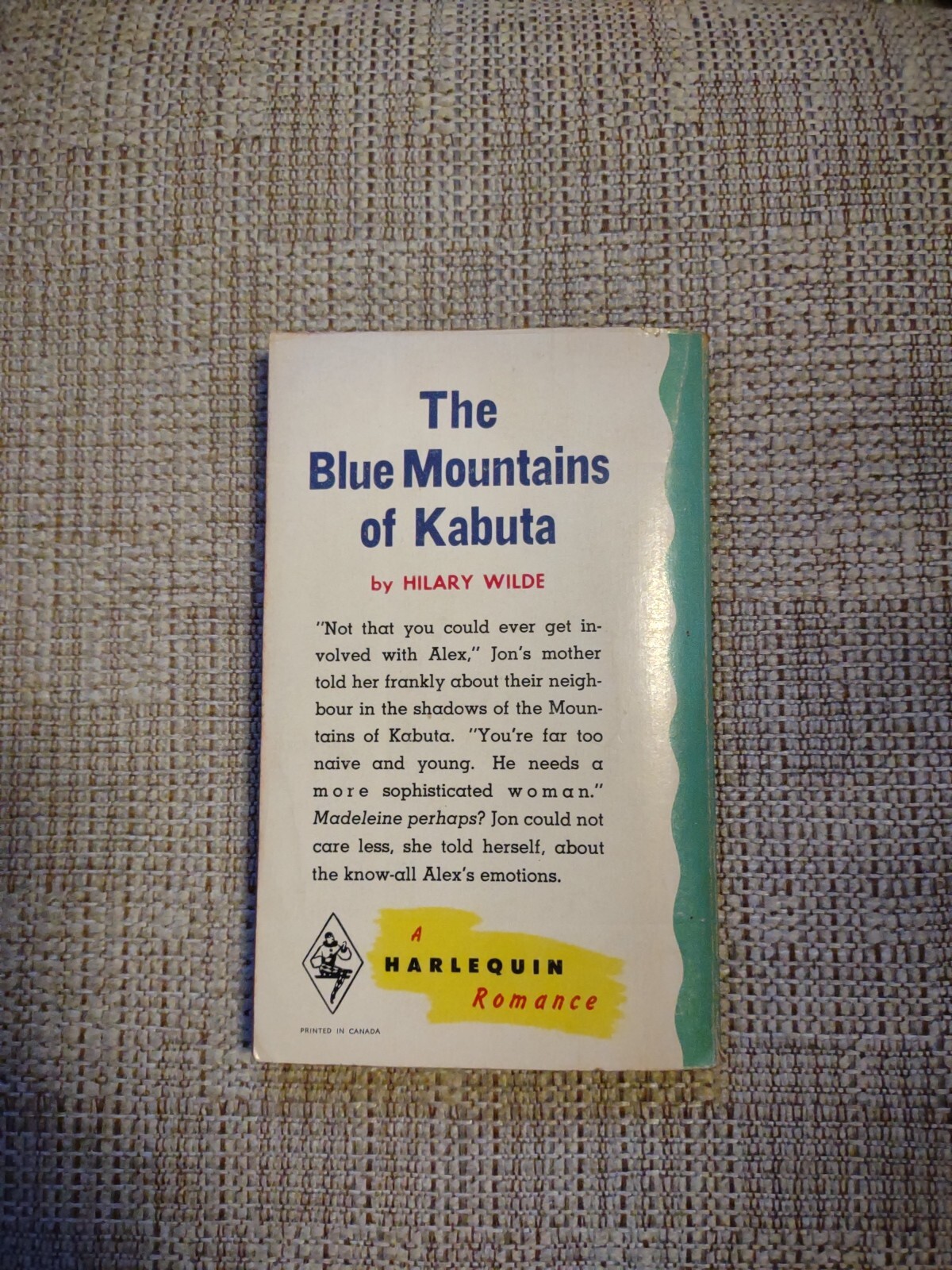 The Blue Mountains of Kabuta by Hilary Wilde 1971 Paperback 1496