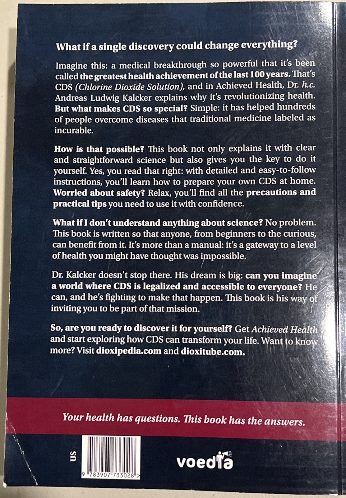 Achieved Health: the most important…, Kalcker, Andrea Great Condition